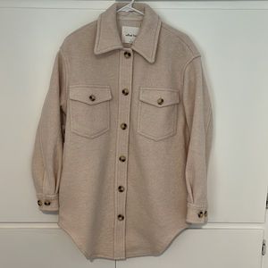 Aritzia Wilfred Ganna Shirt Jacket | NWOT